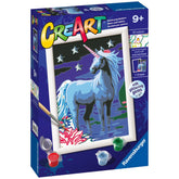 Ravensburger - Creart Magisch Eenhoorn - Schilderen op Nummer - Kunst & Ambachten